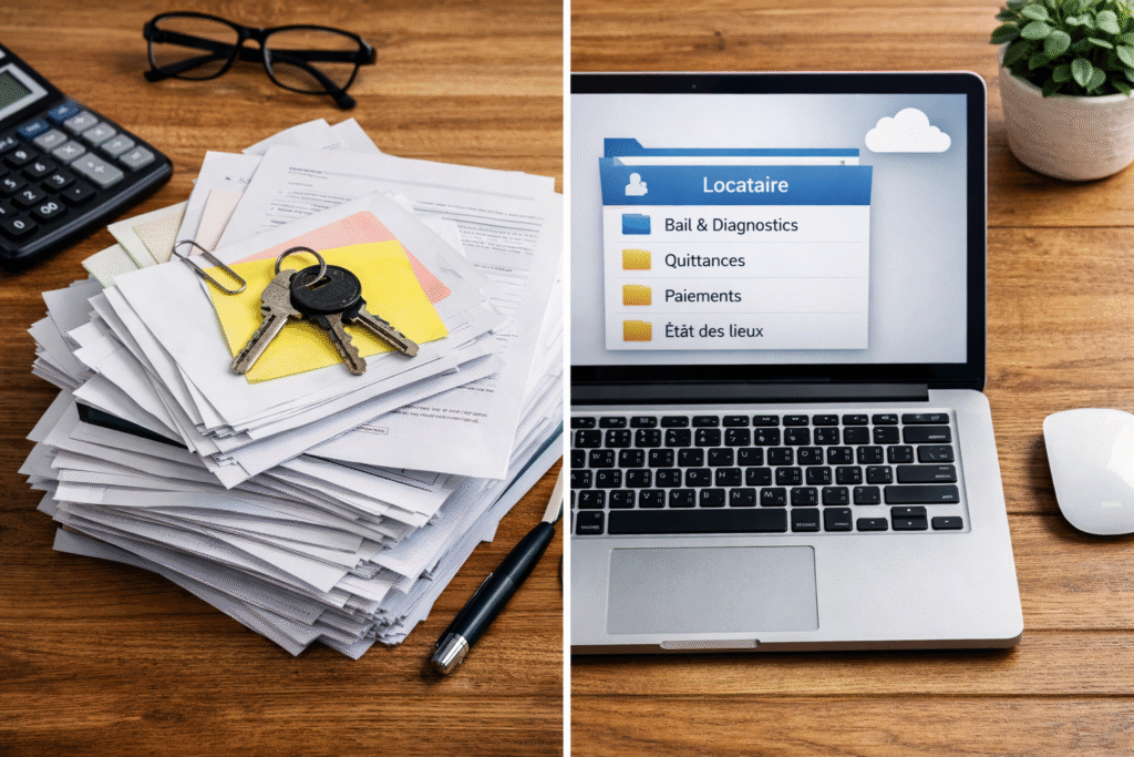 Comparatif gestion locative : tableur et documents vs outil de centralisation