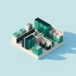 Illustration isométrique d’une déclaration de succession réalisée sans notaire