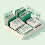 Illustration isométrique de la déclaration des locataires dans le service fiscal Gérer mes biens immobiliers